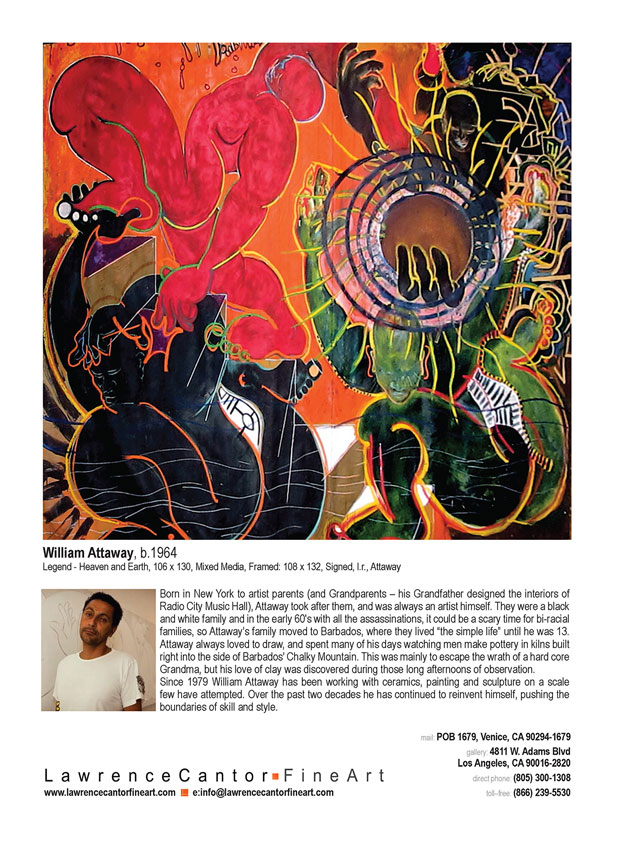 Attaway Fine Art ArtNews June Advertisement