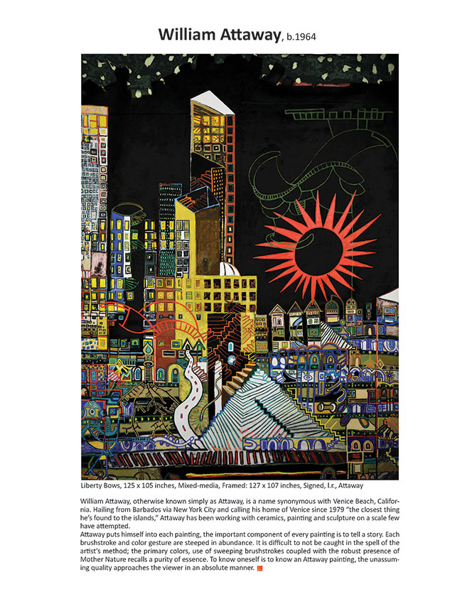 Attaway Fine Art ArtNews Summer Advertisement